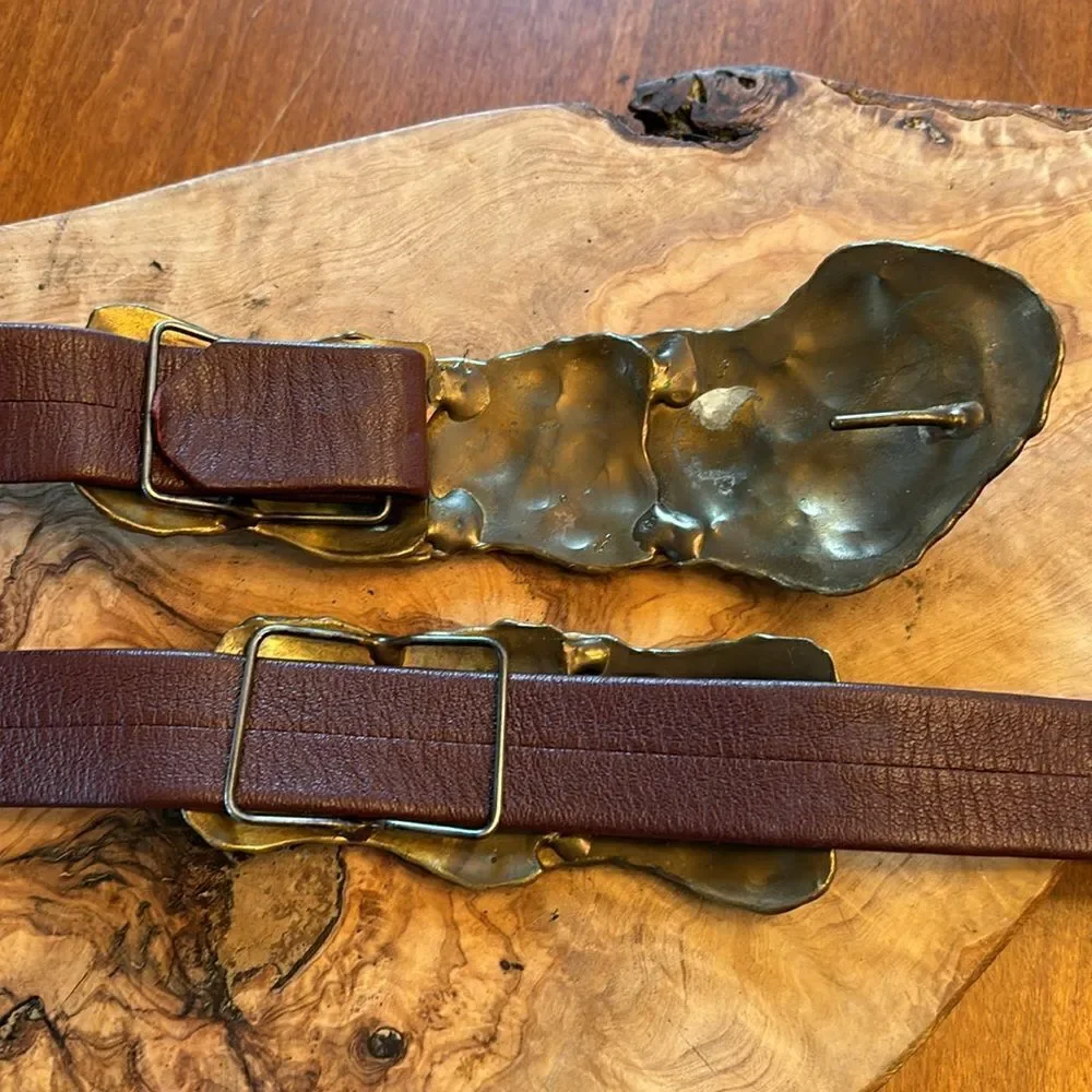 1980 Bonnie Boynton Signed Belt and Buckle